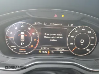 2018 Audi allroad A4 Premium with VIN WA17NAF41JA193040, listed as a Copart auction lot 73289744 with 62,213 mi miles and Salvage Title. Bid and sale history available at DreamBid. Image 9.
