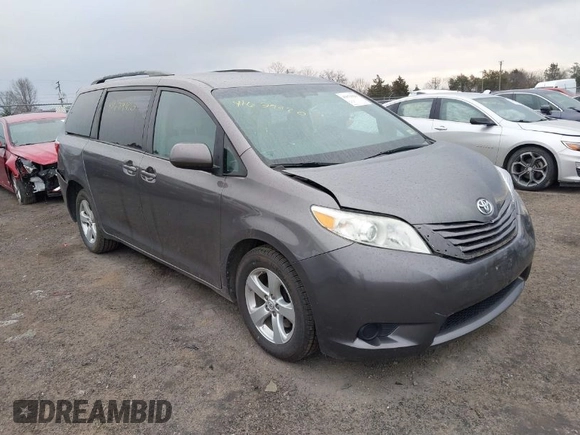 2016 Toyota Sienna LE AAS with VIN 5TDKK3DC2GS714907, listed as a IAAI auction lot 41679920 with 130,321 mi miles. Bid and sale history available at carsss.com. Image 1.
