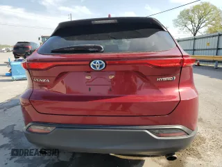 2021 Toyota Venza LE with VIN JTEAAAAH8MJ007902, listed as a Copart auction lot 52990125 with 55,100 mi miles and Salvage Title. Bid and sale history available at carsss.com. Image 6.
