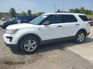 2019 Ford Explorer with VIN 1FM5K8B85KGA92553, listed as a Copart auction lot 62819195 with 85,093 mi miles and Salvage title. Bid and sale history available at DreamBid. Image 1.