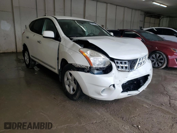 2013 Nissan Rogue S with VIN JN8AS5MT7DW516458, listed as a Copart auction lot 54411145 with 144,783 mi miles and Salvage Title. Bid and sale history available at carsss.com. Image 4.