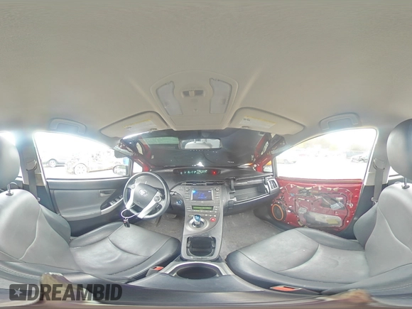 2015 Toyota Prius Four with VIN JTDKN3DU6F1945269, listed as a Copart auction lot 80689294 with 184,195 mi miles and Clean Title. Bid and sale history available at carsss.com. Image 13.