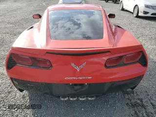2015 Chevrolet Corvette Z51 1LT with VIN 1G1YH2D73F5100421, listed as a Copart auction lot 80197904 with 0 mi miles and Salvage Title. Bid and sale history available at carsss.com. Image 6.