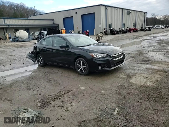 2019 Subaru Impreza Premium with VIN 4S3GKAD69K3605360, listed as a Copart auction lot 86604804 with 123,075 mi miles and Salvage title. Bid and sale history available at DreamBid. Image 13.