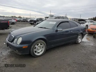 2001 Mercedes-Benz CLK 320/430 z VIN WDBLJ65G11F173980, wystawiony jako Copart lot #87249744 z przebiegiem Nie podano mil oraz Czysty tytuł • Clean title. Historia ofert i sprzedaży dostępna na DreamBid. Obrazek 1.