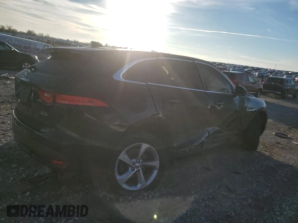 2020 Jaguar F-Pace 25t with VIN SADCS2FX6LA645603, listed as a Copart auction lot 79838844 with 104,518 mi miles and Non repairable. Bid and sale history available at DreamBid. Image 3.