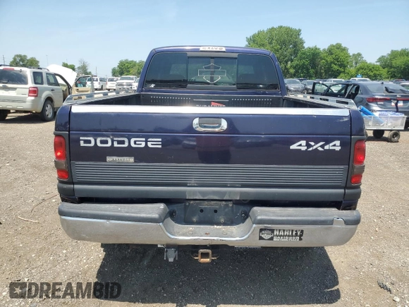 1999 Dodge 1500 с VIN 3B7HF13ZXXG196729, выставлен на аукционе Copart как лот 59929285 с пробегом 133 853 миль миль и Списание • Salvage title. История ставок и продаж доступна на DreamBid. Изображение 6.