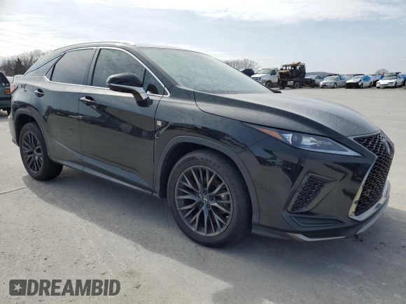 2021 Lexus RX with VIN 2T2YZMDA6MC286947, listed as a Copart auction lot 45594465 with 37,503 mi miles and Clean Title. Bid and sale history available at carsss.com. Image 4.