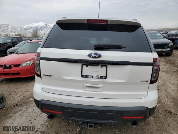 2013 Ford Explorer Sport with VIN 1FM5K8GT3DGB59540, listed as a Copart auction lot 47833255 with 210,972 mi miles and Salvage Title. Bid and sale history available at carsss.com. Image 6.