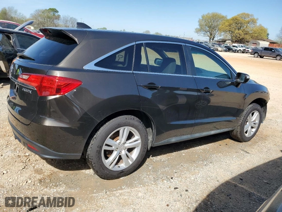 2014 Acura RDX Tech Pkg with VIN 5J8TB3H55EL016324, listed as a Copart auction lot 50629145 with 159,902 mi miles and Salvage Title. Bid and sale history available at carsss.com. Image 3.
