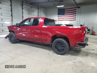 2024 Chevrolet Silverado 1500 with VIN 1GCRDEED2RZ401790, listed as a Copart auction lot 50150575 with 7,244 mi miles and Salvage Title. Bid and sale history available at DreamBid. Image 2.