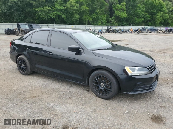 2015 Volkswagen Jetta S with VIN 3VW2K7AJ4FM297506, listed as a Copart auction lot 60354505 with 80,615 mi miles and Salvage title. Bid and sale history available at DreamBid. Image 4.