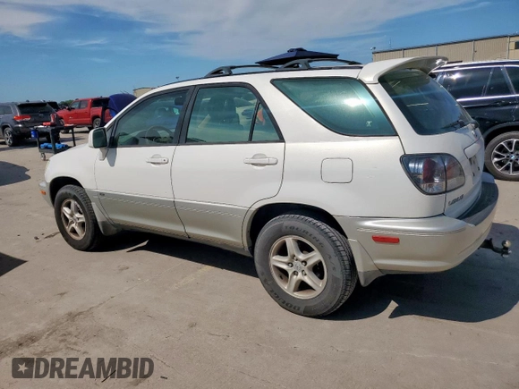 2002 Lexus RX 300 z VIN JTJHF10UX20292220, wystawiony jako Copart lot #57919815 z przebiegiem 248 645 mil mil oraz Czysty tytuł • Clean title. Historia ofert i sprzedaży dostępna na DreamBid. Obrazek 2.