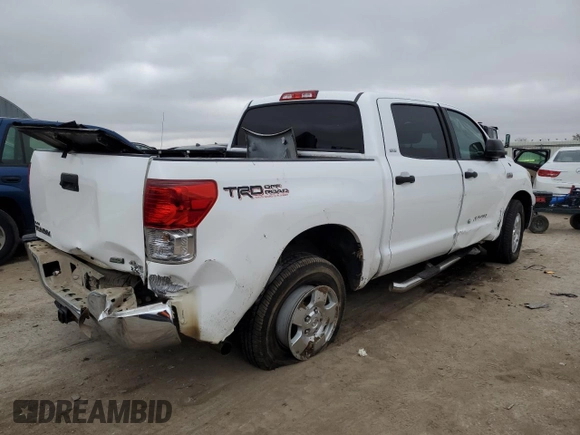2012 Toyota Tundra 4WD Truck with VIN 5TFDW5F14CX266405, listed as a Copart auction lot 83034694 with 0 mi miles and Salvage Title. Bid and sale history available at carsss.com. Image 3.