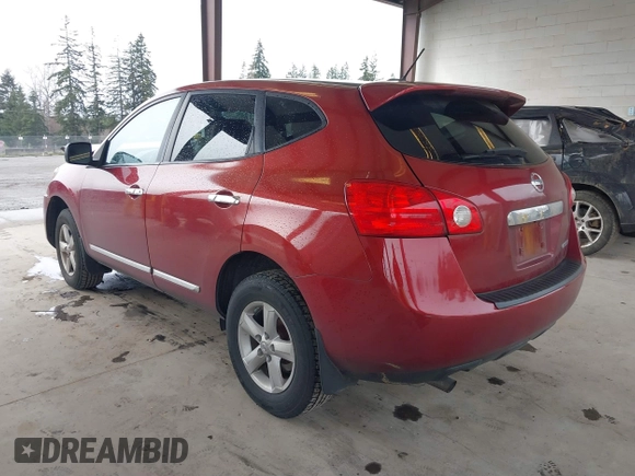 2012 Nissan Rogue SV with VIN JN8AS5MV3CW379082, listed as a IAAI auction lot 41849517 with 93,754 mi miles. Bid and sale history available at carsss.com. Image 3.