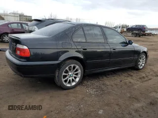 2003 BMW 5 Series 540iA with VIN WBADN63453GN88538, listed as a Copart auction lot 41917404 with 0 mi miles and Salvage Title. Bid and sale history available at carsss.com. Image 3.