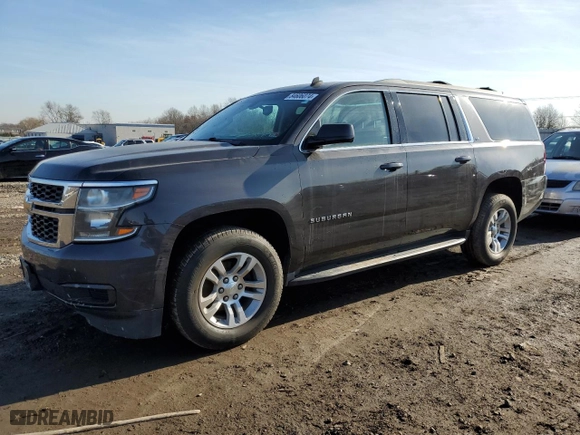 2015 Chevrolet Suburban LS with VIN 1GNSCHKC3FR159676, listed as a Copart auction lot 84606074 with 264,234 mi miles and Clean Title. Bid and sale history available at carsss.com. Image 1.
