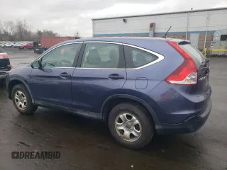 2013 Honda CR-V LX with VIN 2HKRM4H36DH609118, listed as a Copart auction lot 52810605 with 92,179 mi miles and Salvage Title. Bid and sale history available at DreamBid. Image 2.