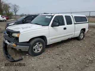 2004 Chevrolet Silverado 1500 LS with VIN 2GCEC19T041155853, listed as a Copart auction lot 51508005 with 193,567 mi miles and Salvage Title. Bid and sale history available at DreamBid. Image 1.