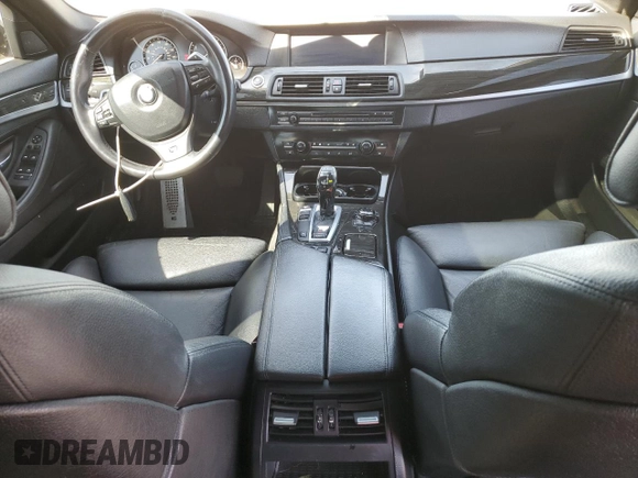 2013 BMW 5 Series 550i with VIN WBAFR9C51DDX79979, listed as a Copart auction lot 49821645 with 170,080 mi miles and Salvage Title. Bid and sale history available at DreamBid. Image 8.