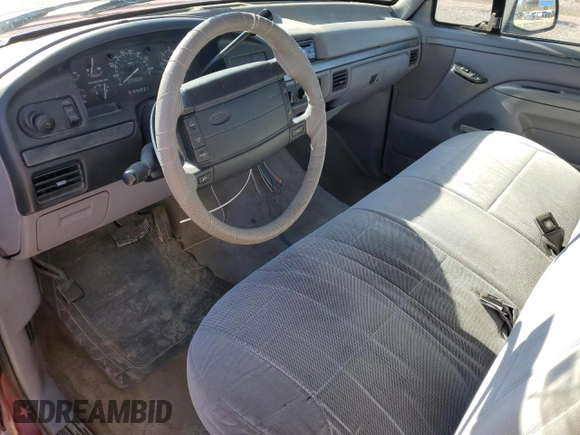 1994 Ford F-150 with VIN 1FTEX15N9RKB53277, listed as a Copart auction lot 87906665 with 186,113 mi miles and Salvage Title. Bid and sale history available at DreamBid. Image 8.