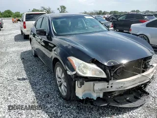 2013 Infiniti M with VIN JN1BY1AP7DM512603, listed as a Copart auction lot 57581585 with 119,274 mi miles and Salvage title. Bid and sale history available at DreamBid. Image 13.