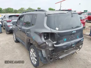2019 Jeep Renegade Latitude with VIN ZACNJABB8KPK93485, listed as a IAAI auction lot 41923589 with 76,051 mi miles and . Bid and sale history available at DreamBid. Image 3.