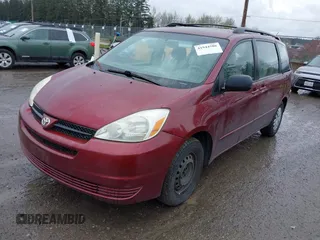 2005 Toyota Sienna CE with VIN 5TDZA23C65S304184, listed as a IAAI auction lot 41944586 with 274,960 mi miles. Bid and sale history available at carsss.com. Image 2.