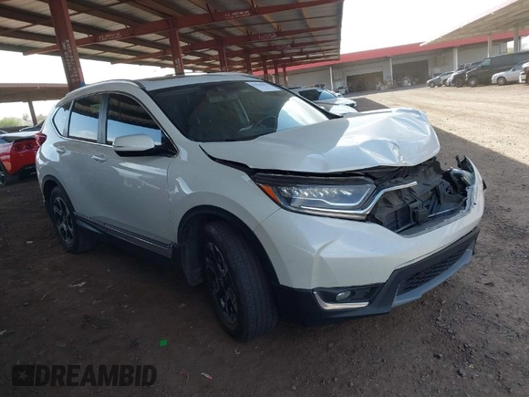 2017 Honda CR-V Touring with VIN 2HKRW1H97HH502128, listed as a IAAI auction lot 41939025 with 111,100 mi miles. Bid and sale history available at carsss.com. Image 1.
