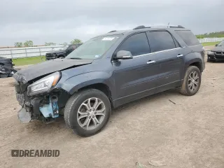 2013 GMC Acadia SLT with VIN 1GKKRRKD6DJ217950, listed as a Copart auction lot 50100785 with 139,592 mi miles and Salvage Title. Bid and sale history available at carsss.com. Image 1.