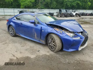 2015 Lexus RC 350 F Sport z VIN JTHHE5BC9F5005622, wystawiony jako Copart lot #55514135 z przebiegiem 84 164 mil mil oraz Szkoda całkowita • Salvage title. Historia ofert i sprzedaży dostępna na DreamBid. Obrazek 4.
