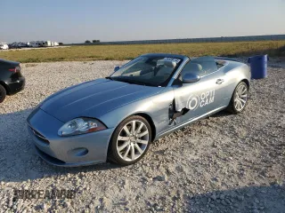 2007 Jaguar XK with VIN SAJWA44BX75B09612, listed as a Copart auction lot 75139114 with 86,094 mi miles and Salvage Title. Bid and sale history available at carsss.com. Image 1.