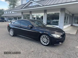 2014 BMW 4 Series 435i xDrive with VIN WBA3R5C50EF784642, listed as a IAAI auction lot 42238764 with 80,550 mi miles and . Bid and sale history available at carsss.com. Image 1.
