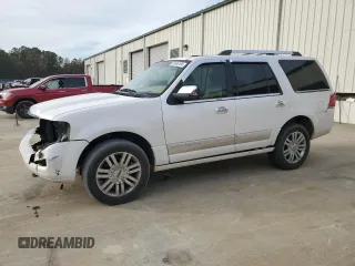 2010 Lincoln Navigator z VIN 5LMJJ2H54AEJ01312, wystawiony jako Copart lot #83546104 z przebiegiem 265 442 mil mil oraz Szkoda całkowita • Salvage title. Historia ofert i sprzedaży dostępna na DreamBid. Obrazek 1.
