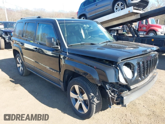 2016 Jeep Patriot Latitude with VIN 1C4NJRFB4GD580484, listed as a IAAI auction lot 42006184 with 178,265 mi miles. Bid and sale history available at carsss.com. Image 17.
