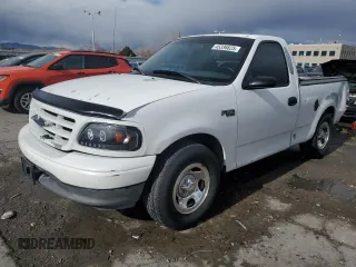 2002 Ford F-150 XL with VIN 1FTRF17212KC06180, listed as a Copart auction lot 45336625 with 214,139 mi miles and Salvage title. Bid and sale history available at DreamBid. Image 1.