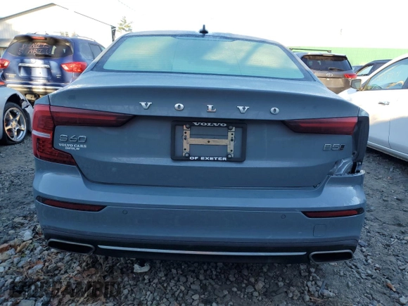2022 Volvo S60 Plus Dark Theme with VIN 7JRL12TL2NG154334, listed as a Copart auction lot 80653004 with 43,860 mi miles and Salvage Title. Bid and sale history available at carsss.com. Image 6.