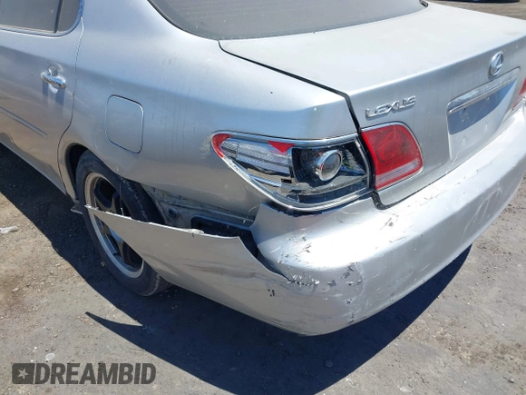 2005 Lexus ES 350 with VIN JTHBA30G755073850, listed as a IAAI auction lot 39519099 with 200,886 mi miles and . Bid and sale history available at DreamBid. Image 14.