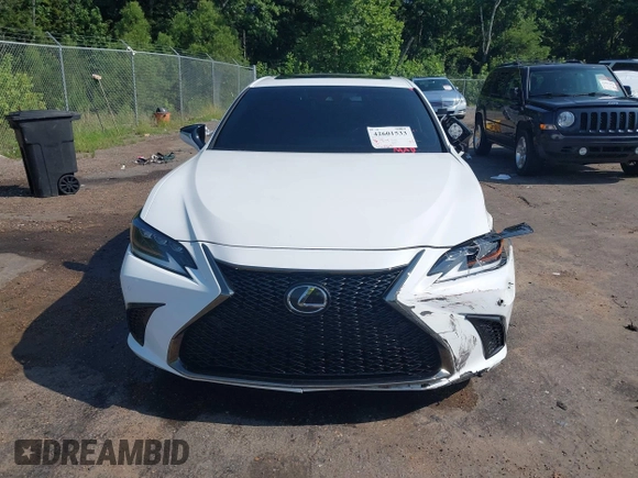 2021 Lexus ES 350 F Sport with VIN 58AGZ1B16MU103457, listed as a IAAI auction lot 42601533 with 86,759 mi miles and . Bid and sale history available at DreamBid. Image 12.