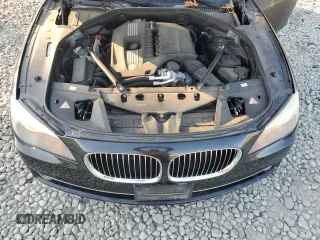 2011 BMW 7 Series 740i with VIN WBAKA4C50BC613111, listed as a Copart auction lot 78597934 with 103,778 mi miles and Salvage Title. Bid and sale history available at carsss.com. Image 11.
