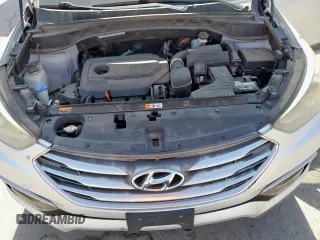 2017 Hyundai Santa Fe 2.4L with VIN 5XYZTDLB4HG449643, listed as a Copart auction lot 60880195 with 153,893 mi miles and Clean title. Bid and sale history available at DreamBid. Image 12.