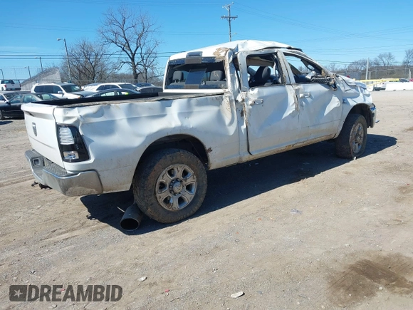 2010 Dodge Ram 2500 SLT with VIN 3D7UT2CL2AG169191, listed as a IAAI auction lot 41689038 with 198,027 mi miles. Bid and sale history available at carsss.com. Image 4.