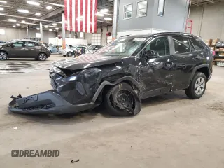 2020 Toyota RAV4 LE with VIN 2T3H1RFV1LW060179, listed as a Copart auction lot 52715575 with 80,531 mi miles and Salvage Title. Bid and sale history available at DreamBid. Image 1.