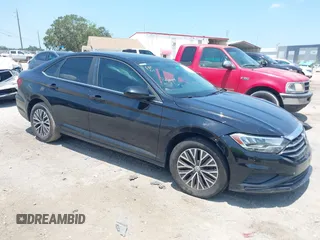 2019 Volkswagen Jetta S with VIN 3VWC57BU8KM045112, listed as a IAAI auction lot 42190532 with 93,114 mi miles and . Bid and sale history available at DreamBid. Image 1.