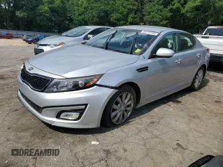 2015 Kia Optima EX z VIN 5XXGN4A70FG428905, wystawiony jako Copart lot #59772155 z przebiegiem 127 428 mil mil oraz Szkoda całkowita • Salvage title. Historia ofert i sprzedaży dostępna na DreamBid. Obrazek 1.