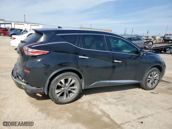 2015 Nissan Murano SL with VIN 5N1AZ2MG2FN257939, listed as a Copart auction lot 49538995 with 47,135 mi miles and Salvage Title. Bid and sale history available at carsss.com. Image 3.