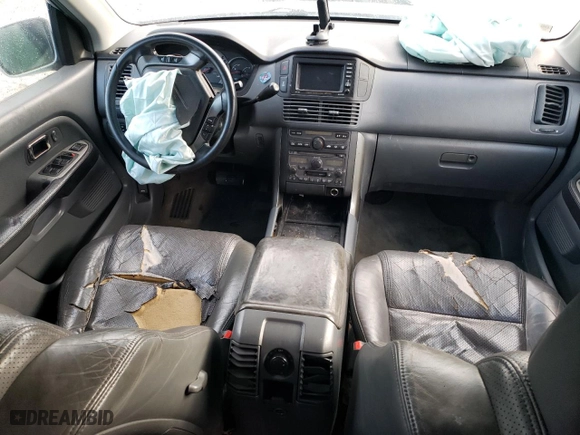 2003 Honda Pilot EX with VIN 2HKYF18793H566223, listed as a Copart auction lot 43033495 with 0 mi miles and Clean Title. Bid and sale history available at carsss.com. Image 8.