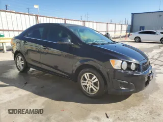 2013 Chevrolet Sonic LT with VIN 1G1JC5SB2D4145975, listed as a Copart auction lot 43541885 with 218,830 mi miles and Salvage Title. Bid and sale history available at DreamBid. Image 4.