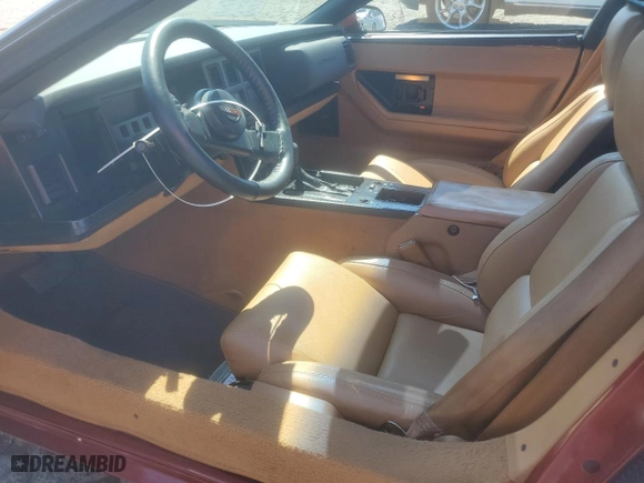 1988 Chevrolet Corvette with VIN 1G1YY2181J5104599, listed as a Copart auction lot 61953544 with 111,439 mi miles and Salvage Title. Bid and sale history available at carsss.com. Image 7.