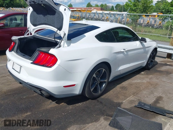 2020 Ford Mustang EcoBoost with VIN 1FA6P8TH4L5190405, listed as a IAAI auction lot 42221673 with 54,854 mi miles and . Bid and sale history available at DreamBid. Image 4.